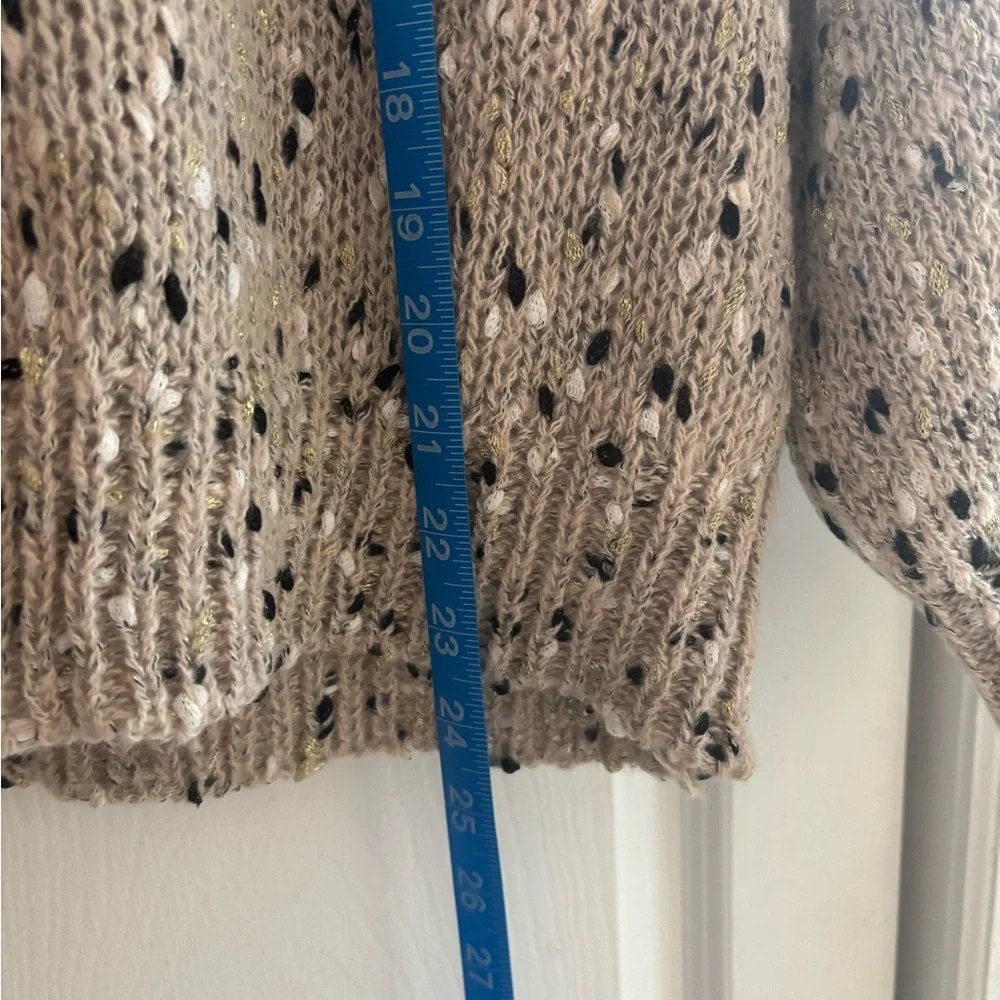 Marled Knit Drop Shoulder Sweater - Picture 5 of 5